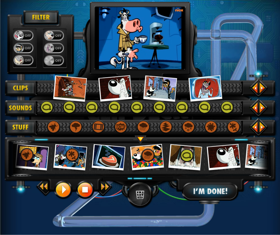 Nicktoons Clipdeck
