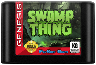 Swamp Thing - Fanart - Cart - Front Image