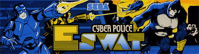 Cyber Police ESWAT - Arcade - Marquee Image