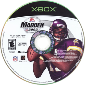 Madden NFL 2002 - Disc Image