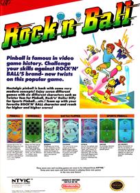 Rock 'n Ball - Advertisement Flyer - Front Image