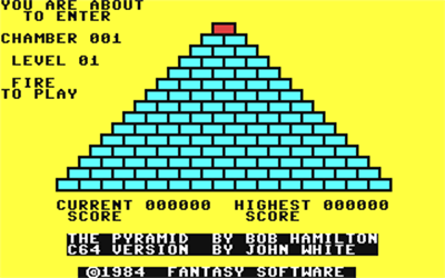 The Pyramid (Fantasy Software) - Screenshot - Game Title Image