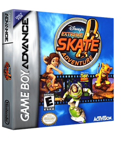Disney's Extreme Skate Adventure - Box - 3D Image