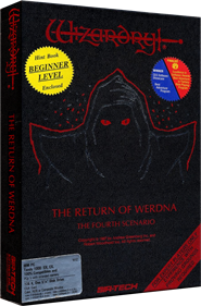 Wizardry: The Return of Werdna: The Fourth Scenario - Box - 3D Image