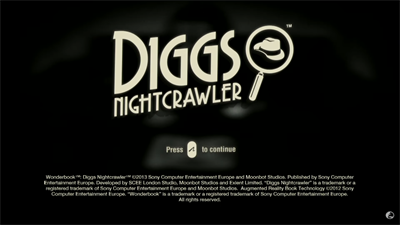Wonderbook: Diggs Nightcrawler - Screenshot - Game Title Image