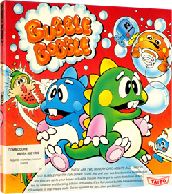 Bubble Bobble - Box - 3D Image