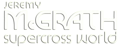 Jeremy McGrath Supercross World - Clear Logo Image