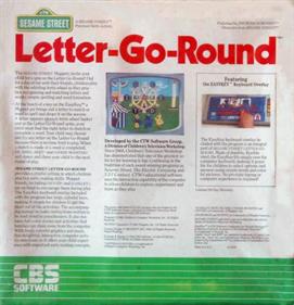 Sesame Street: Letter-Go-Round - Box - Back Image