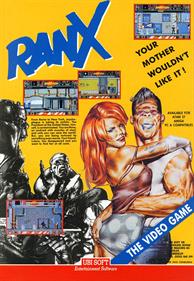 Ranx: The Video Game - Advertisement Flyer - Front Image