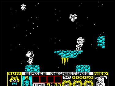 Ruff and Reddy in the Space Adventure - Screenshot - Gameplay Image