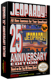 Jeopardy! 25th Anniversary Edition - Box - 3D Image