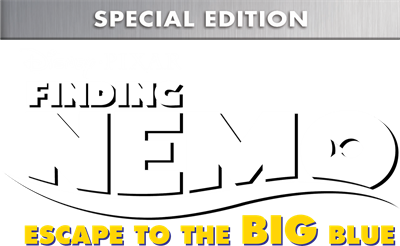 Finding Nemo: Escape to the Big Blue: Special Edition - Clear Logo Image