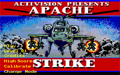 Apache Strike - Screenshot - Game Select Image