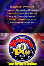 Power Play Pool - Screenshot - Game Title Image