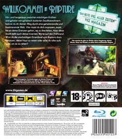 BioShock - Box - Back Image