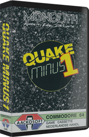 Quake Minus One - Box - 3D Image