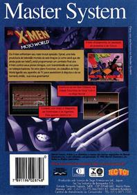 X-Men: Mojo World - Box - Back Image