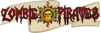 Zombie Pirates - Clear Logo Image