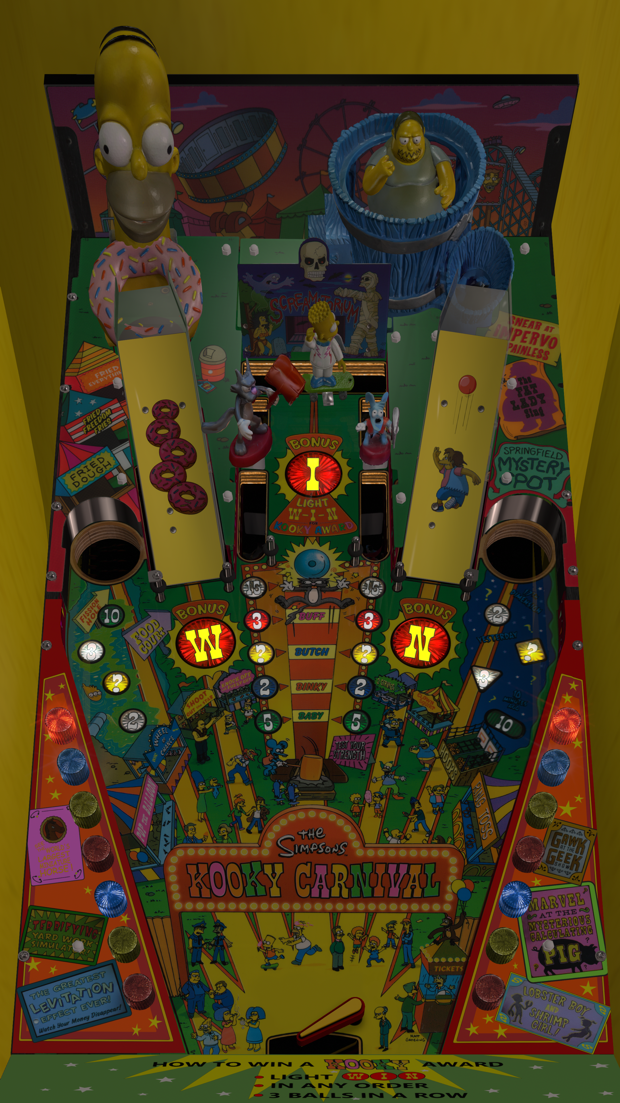 The Simpsons Kooky Carnival