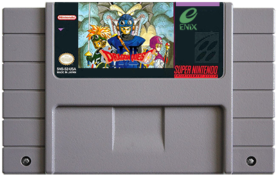 Dragon Quest I.II - Fanart - Cart - Front Image