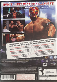WWE SmackDown vs. Raw 2007 - Box - Back Image