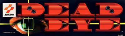 Dead Eye (Komami) - Arcade - Marquee Image