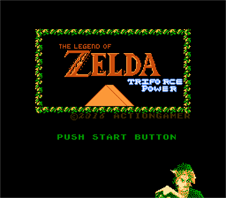 Legend of Zelda: Triforce of Power - Screenshot - Game Title Image