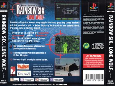 Tom Clancy's Rainbow Six: Lone Wolf - Box - Back Image