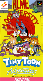 Tiny Toon Adventures: Buster Busts Loose! - Box - Front Image