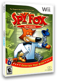 Spy Fox in Dry Cereal - Box - 3D Image