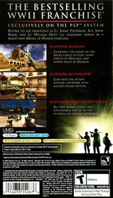 Medal of Honor: Heroes - Box - Back Image