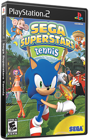Sega Superstars Tennis - Box - 3D Image