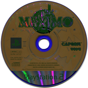 Maximo: Ghosts to Glory - Disc Image