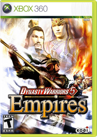 Dynasty Warriors 5: Empires - Box - Front - Reconstructed Image