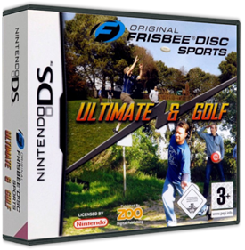 Original Frisbee Disc Sports: Ultimate & Golf - Box - 3D Image