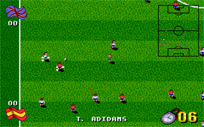 DDM Soccer 96 - Screenshot - Gameplay Image