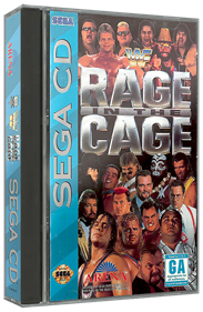 WWF Rage in the Cage - Box - 3D Image