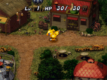 Chocobo no Fushigi na Dungeon - Screenshot - Gameplay Image