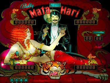 Mata Hari - Arcade - Marquee