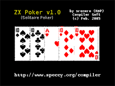 ZX Poker - Screenshot - Game Title Image