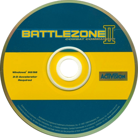 Battlezone II: Combat Commander - Disc Image