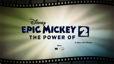 Epic Mickey 2: The Power of Two - Screenshot - Game Title Image