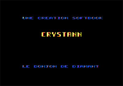Crystann: Le Donjon De Diamant - Screenshot - Game Title Image