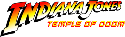 Indiana Jones and the Temple of Doom - Clear Logo Image