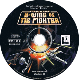 Star Wars: X-Wing vs. TIE Fighter: Balance of Power Campaigns - Disc Image