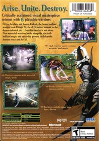 Otogi 2: Immortal Warriors - Box - Back Image