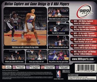NBA ShootOut 2000 - Box - Back Image