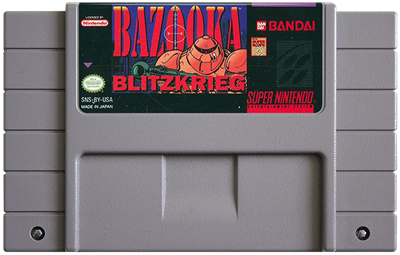 Bazooka Blitzkrieg - Fanart - Cart - Front