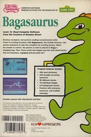 Bagasaurus - Box - Back Image