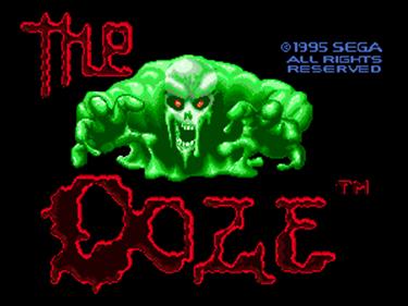 The Ooze - Screenshot - Game Title Image